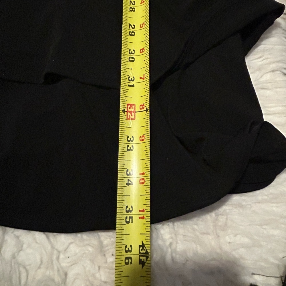 50%OFFW❤️ White House Black Market Ruffled Layered Party Event Black Dress S EUC - Picture 8 of 8